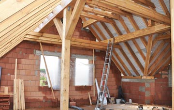 Llanbadarn Fynydd attic trusses