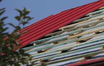 Llanbadarn Fynydd corrugated roofing costs