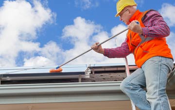 Llanbadarn Fynydd soft wash roof cleaning